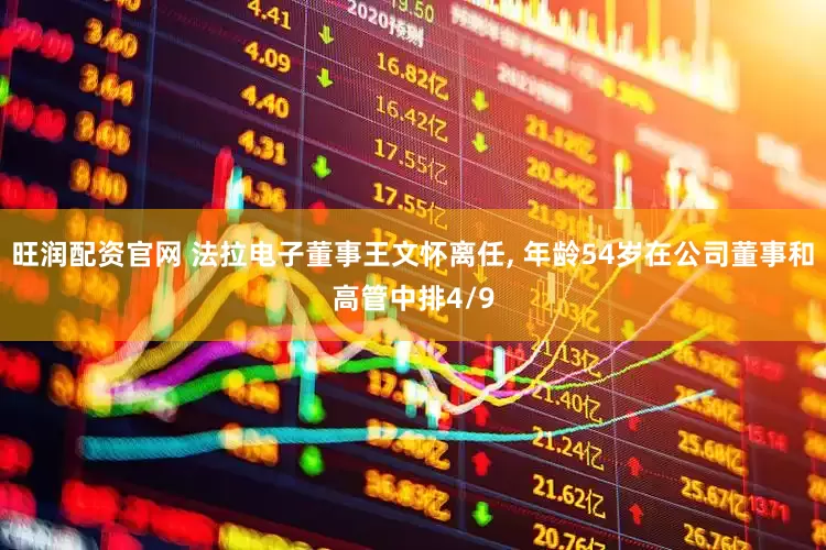 旺润配资官网 法拉电子董事王文怀离任, 年龄54岁在公司董事和高管中排4/9